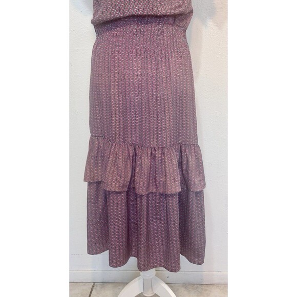 Perry Walker Collective Size 1 (2-4) Cornelia II Silk Blend Dress Feminine Boho - Picture 10 of 16